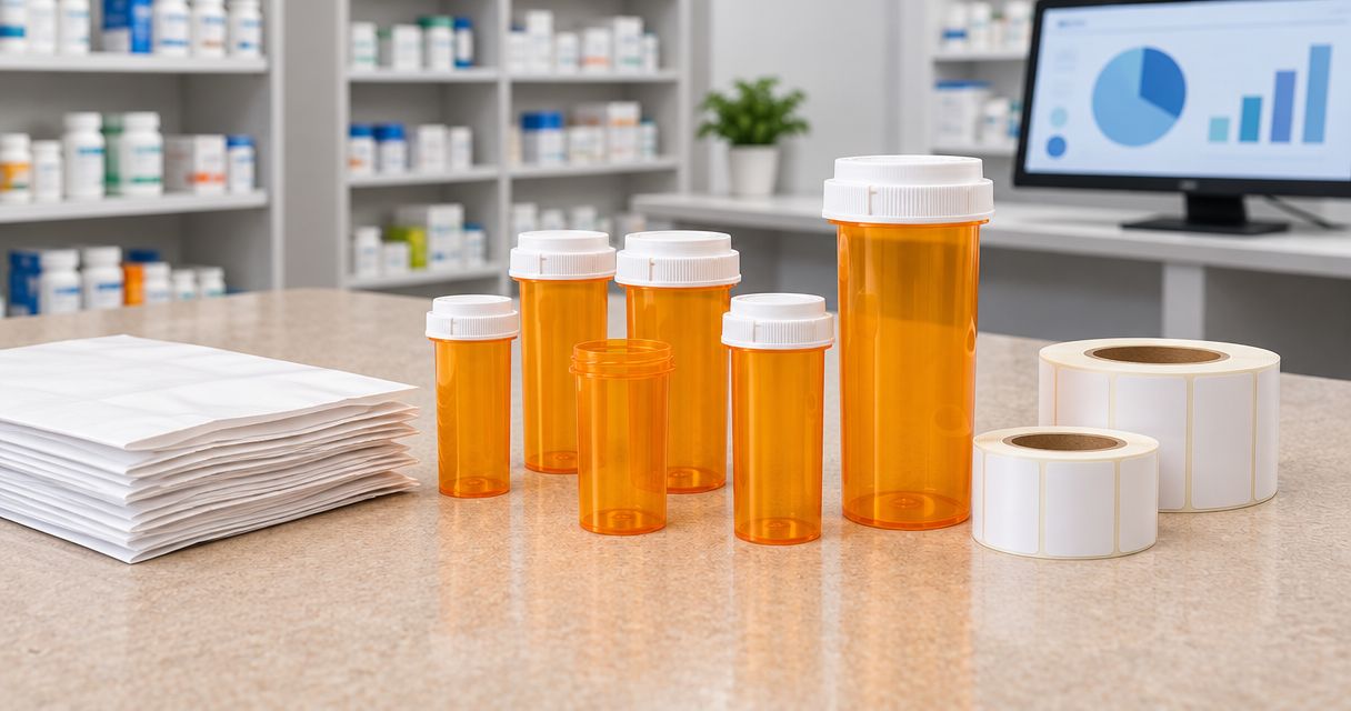 Pharmacy packaging supplies checklist for independent pharmacies